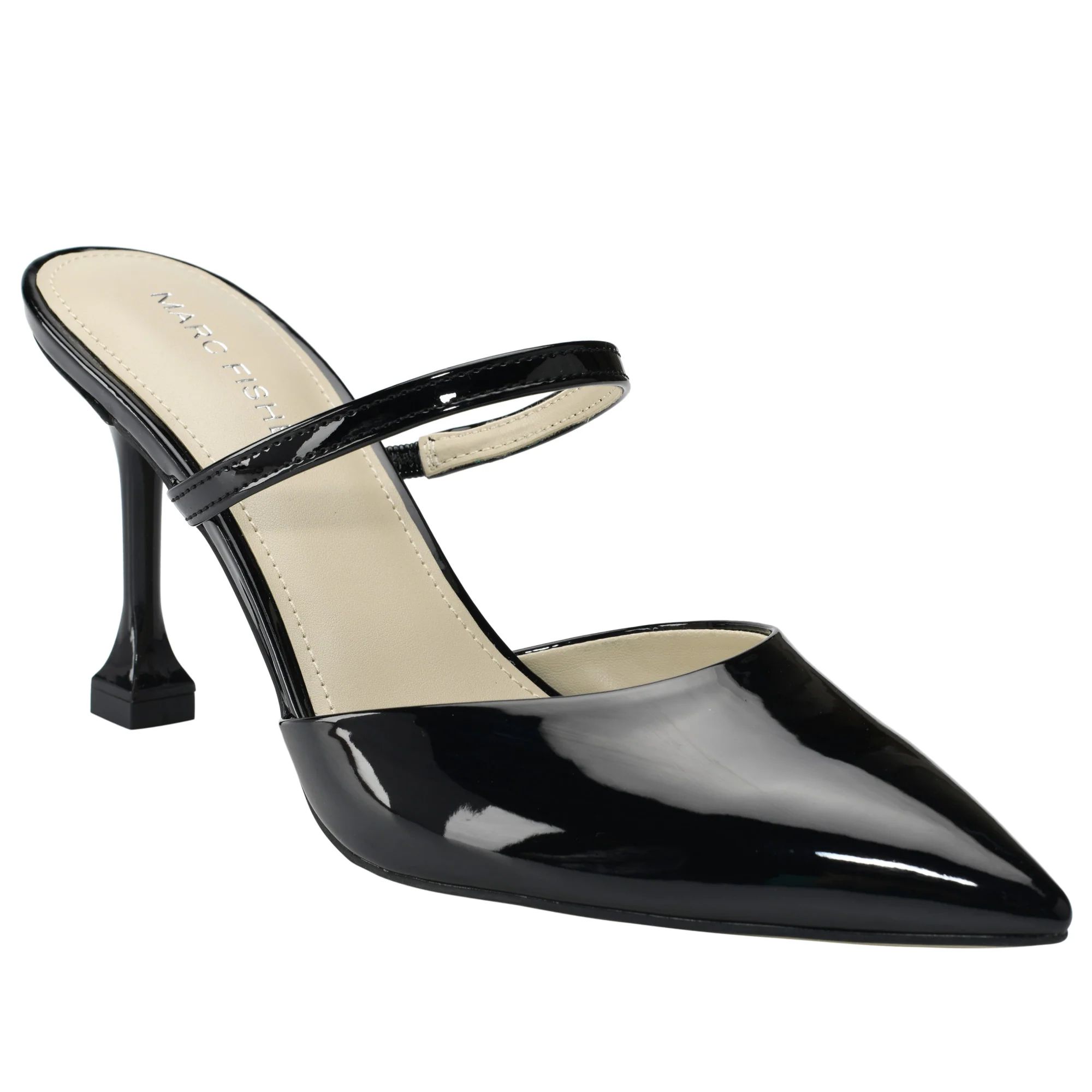 Marc Fisher Women's Hadais Pump in Black Patent 6.5 Lord & Taylor | Lord & Taylor