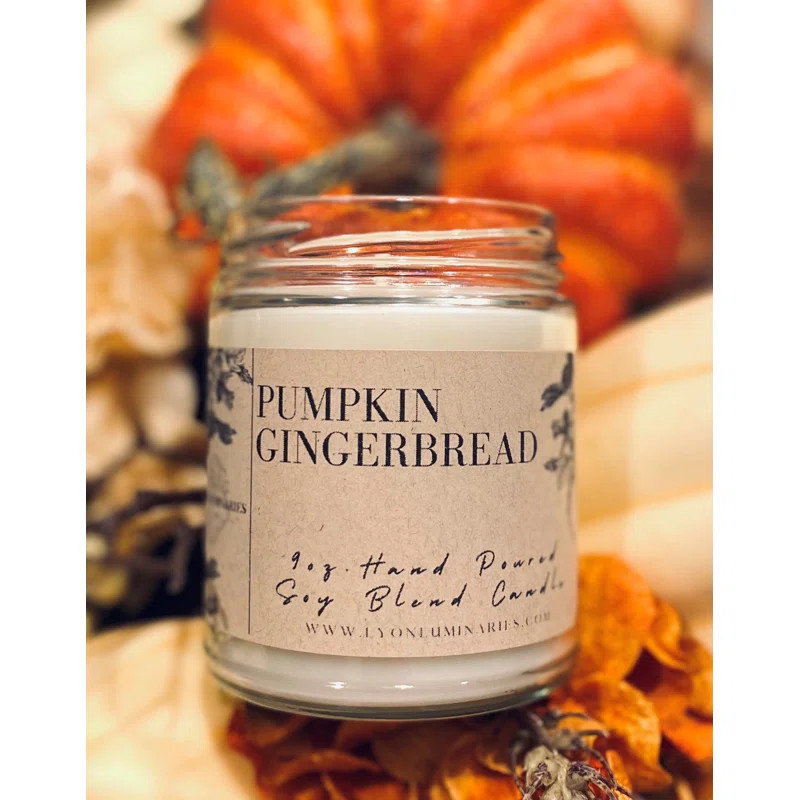 Soy Blend Pumpkin Gingerbread Scented Jar Candle | Wayfair North America