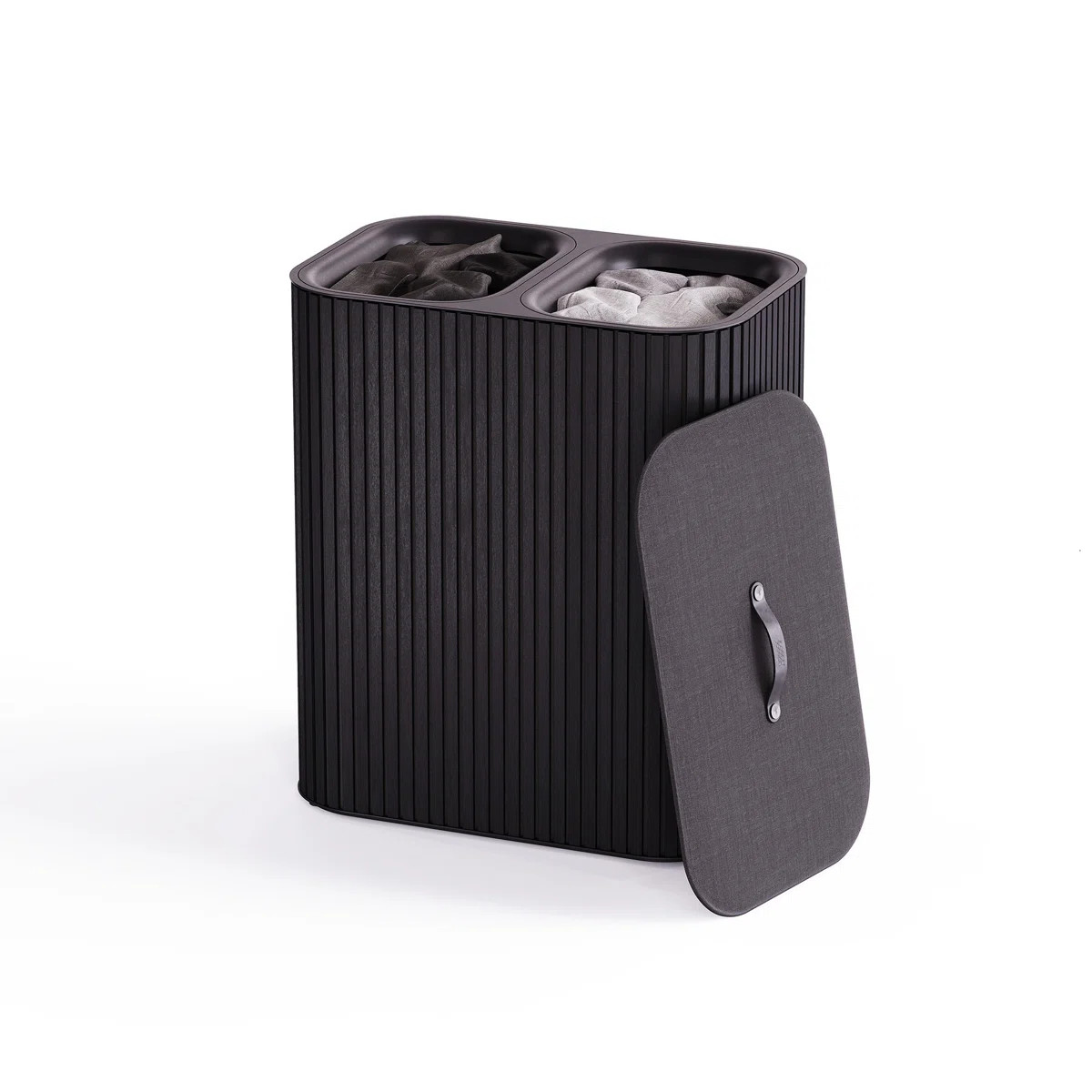 Joseph Joseph Tota Luxe 90-liter Bamboo Laundry Separation Basket | Wayfair North America