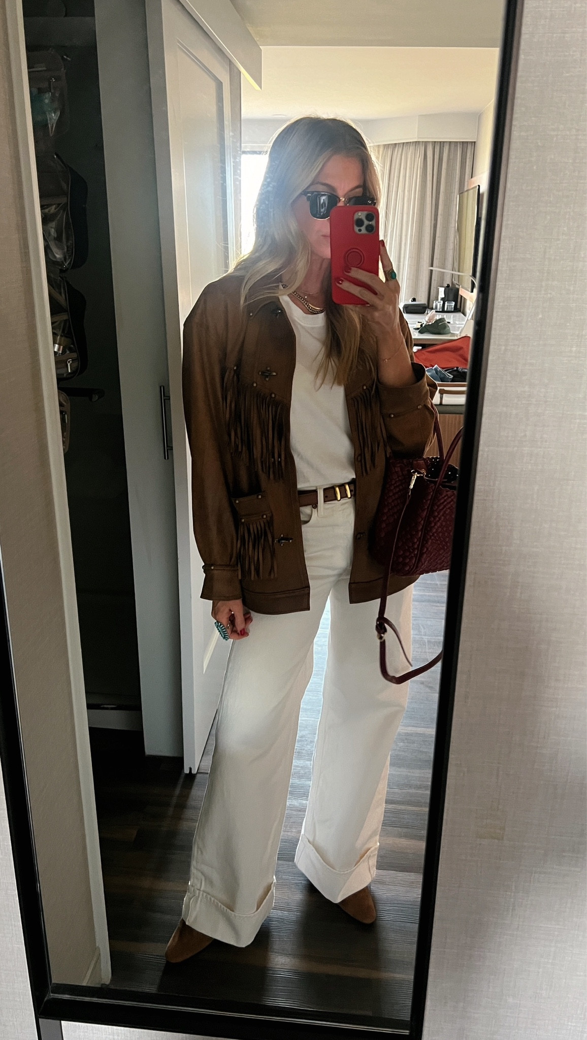 Outfit for the James Taylor concert. I’m wearing an XS in the jacket.

#LTKBeauty #LTKSeasonal #LTKStyleTip