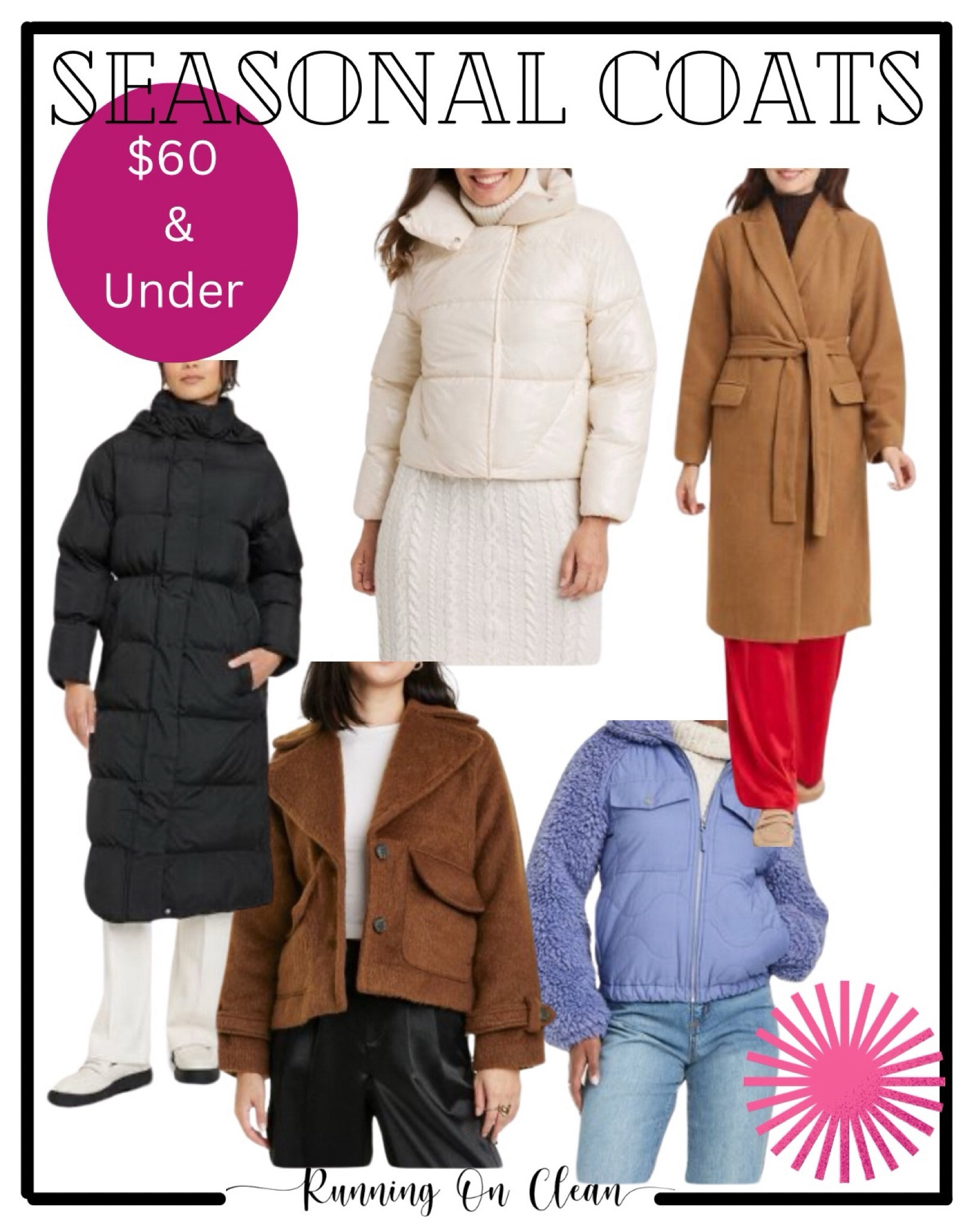 30% off 🎯 coats 
Making them close to $40 and under! 


#LTKfindsunder50 #LTKSeasonal #LTKsalealert