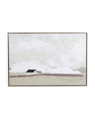 37x25 Spring Clouds Framed Painting | TJ Maxx
