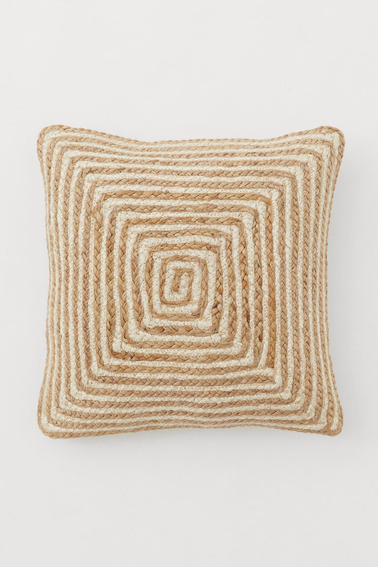 Jute Cushion Cover | H&M (US + CA)