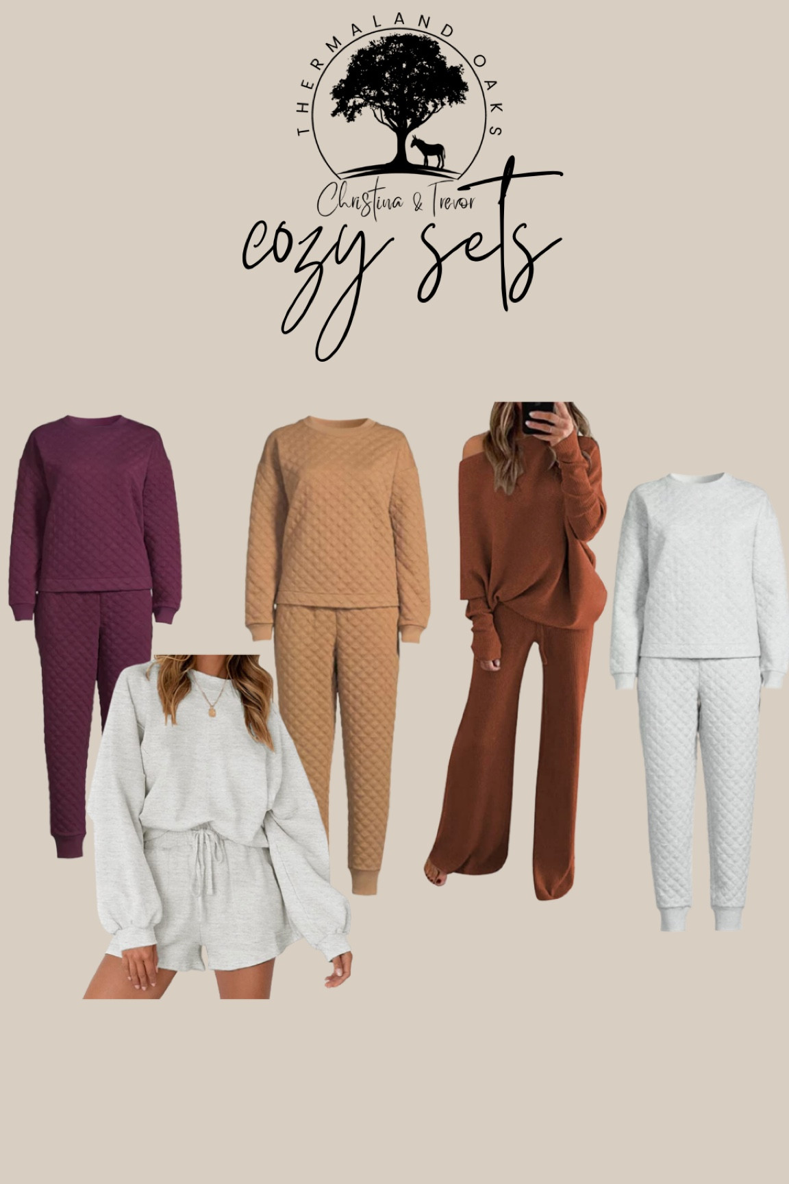 Cozy sets! Most of these are Walmart fashion under $30

#LTKSeasonal #LTKstyletip #LTKGiftGuide