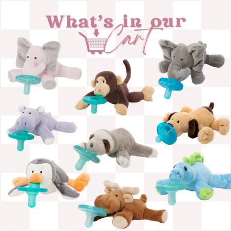 Pacifiers are the PERFECT Easter basket stiffer for babies! Try an adorable Wubbanub for your little one! 

#LTKbaby #LTKkids #LTKbump