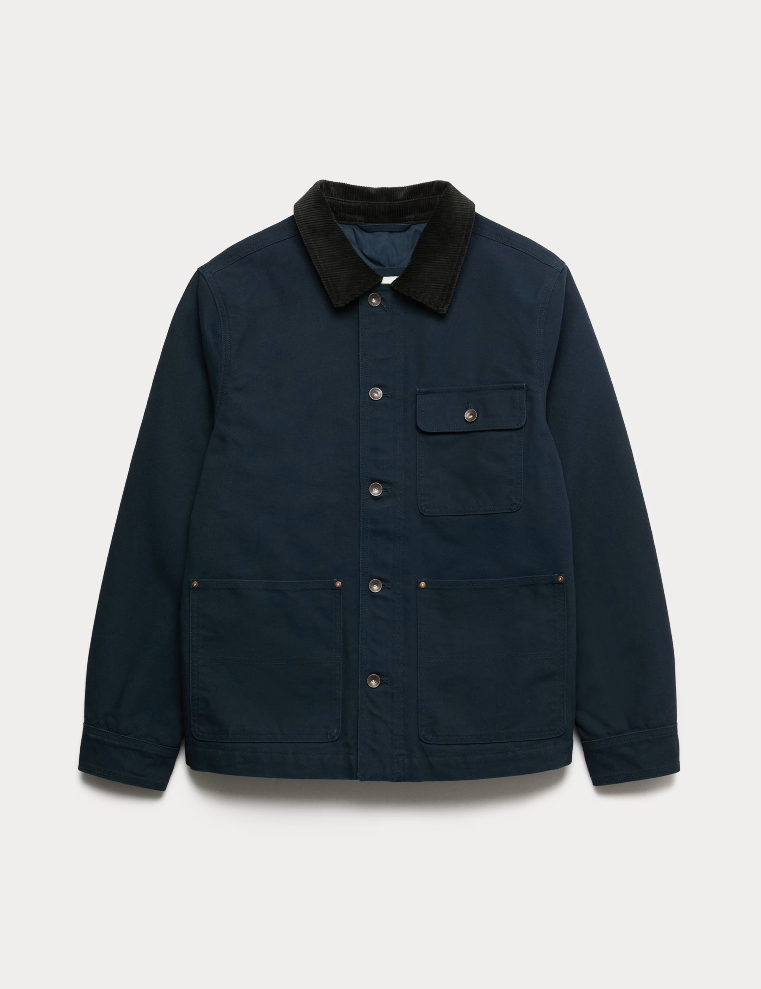 Pure Cotton 3 Pocket Barn Jacket | M&S | M&S | Marks & Spencer (UK)