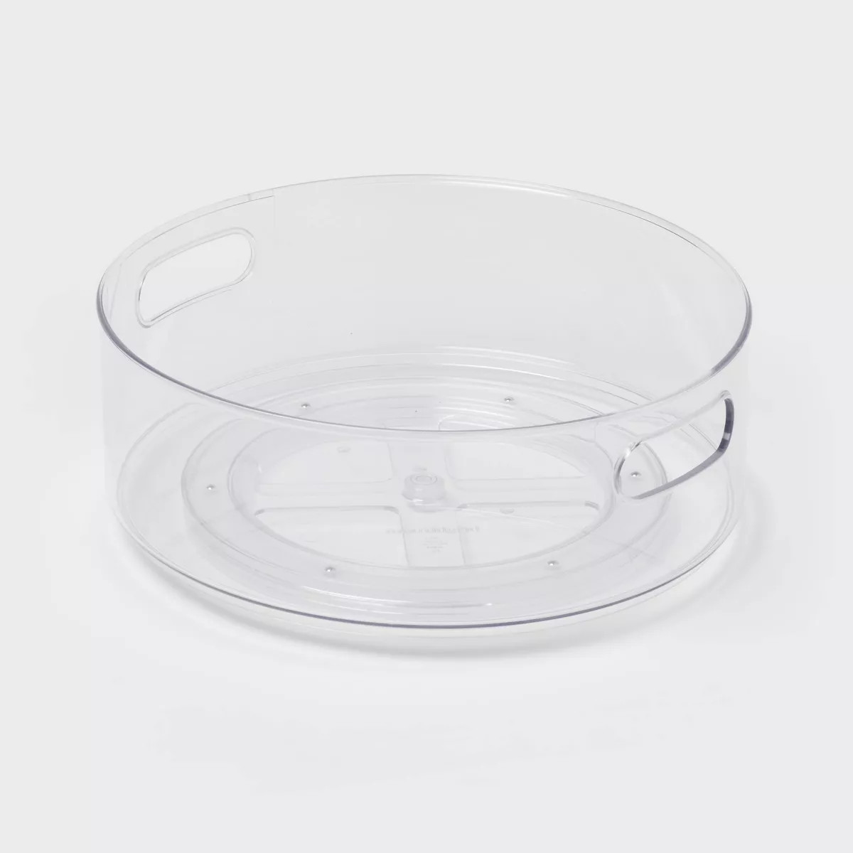 All Purpose Turntable Storage Clear - Brightroom™: PETG Utility Bin, 12"x12", 486 Volume, Spot ... | Target