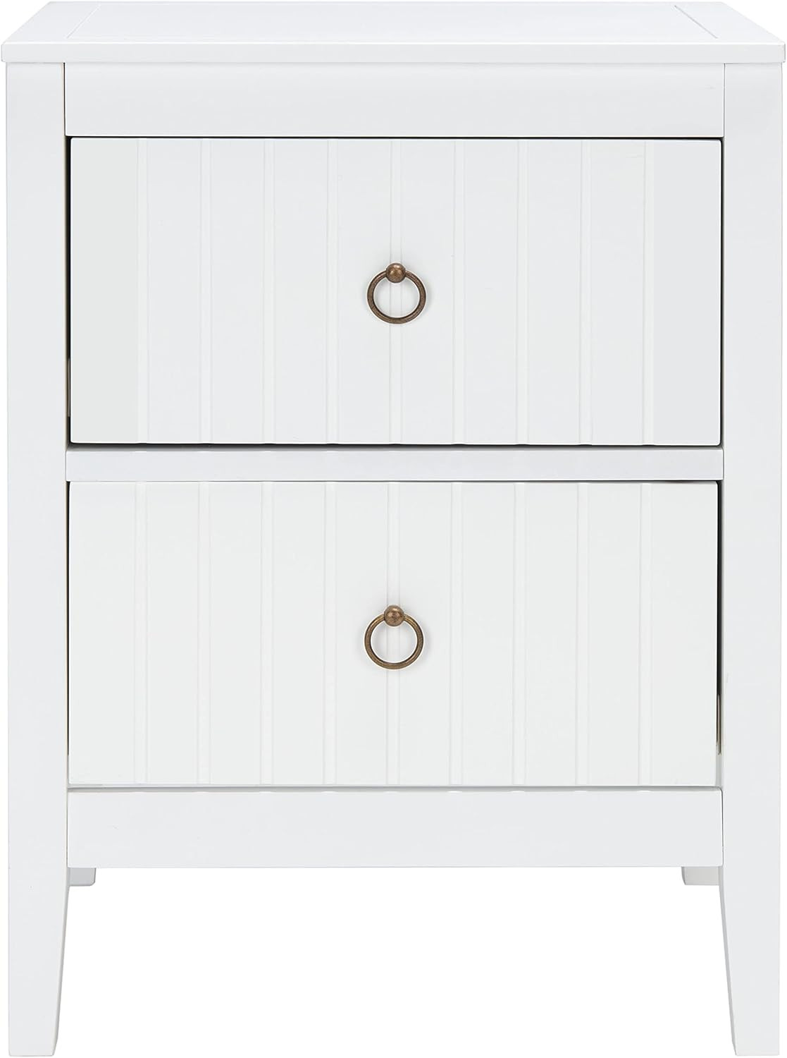 SAFAVIEH Home Collection Tegan 2-Drawer --Bedroom --LivingRoom Accent Side Table Storage Nightsta... | Amazon (US)