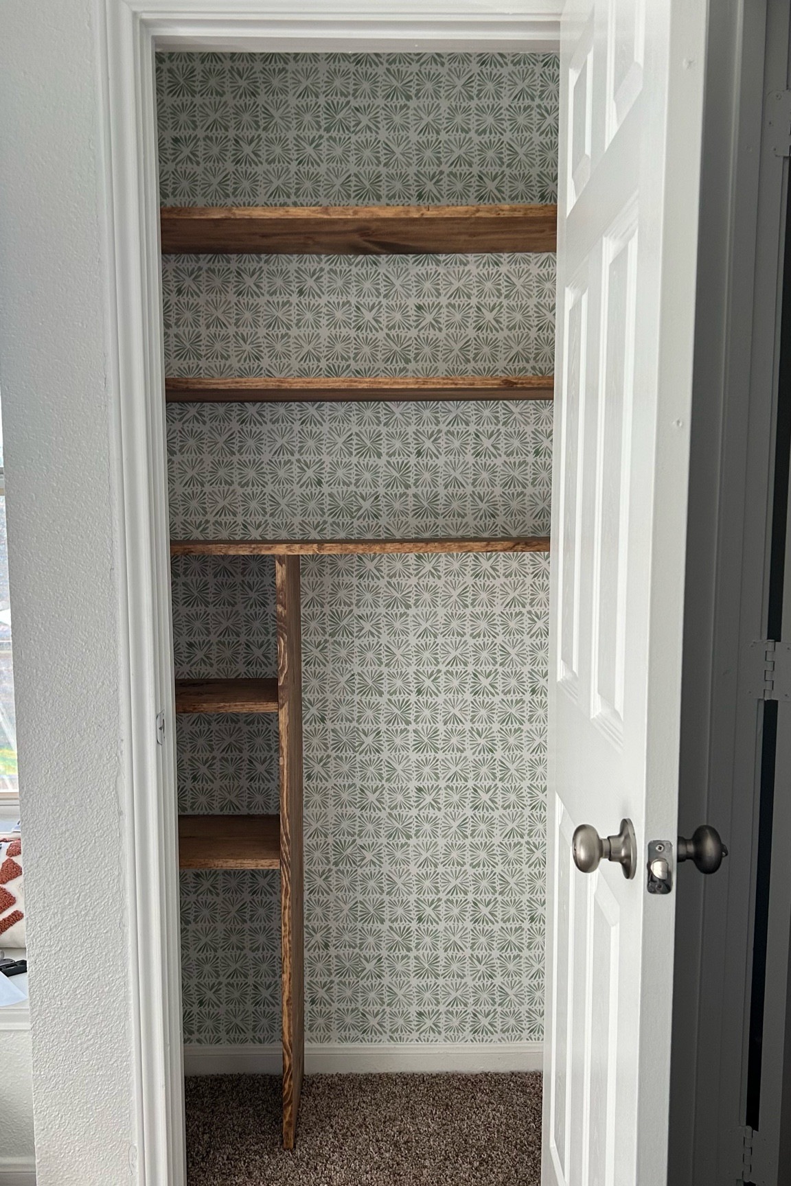 This removable peel and stick wallpaper MADE this closet 😍

#LTKfindsunder50 #LTKhome
