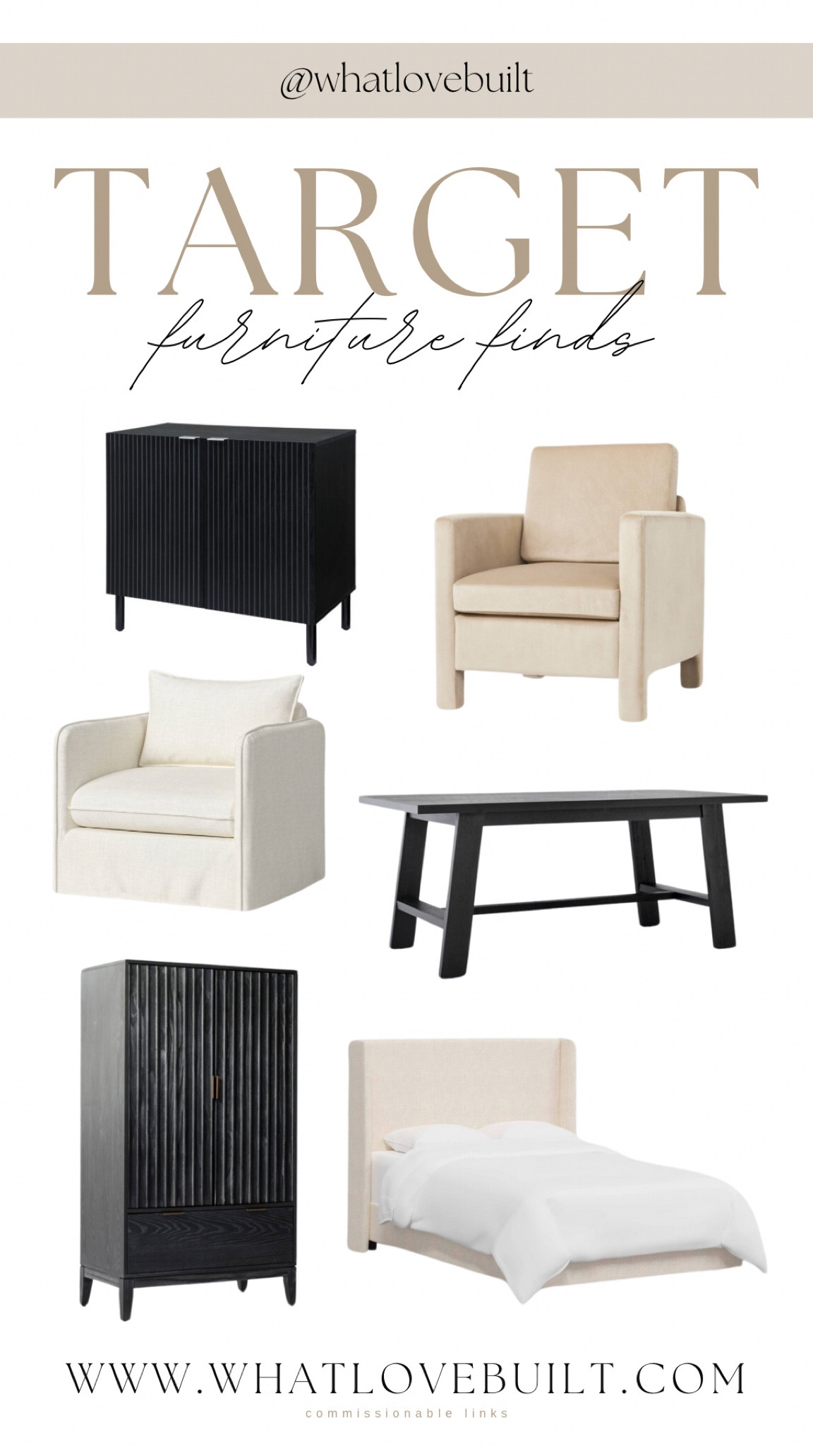 Target Home Furniture Finds 

#home #furniture #chair #table #cabinet #cabinet #dinningroom #livingroom #designinspo #homedesign #homeinspo #diy #bedroom 

#LTKsalealert #LTKfindsunder100 #LTKhome