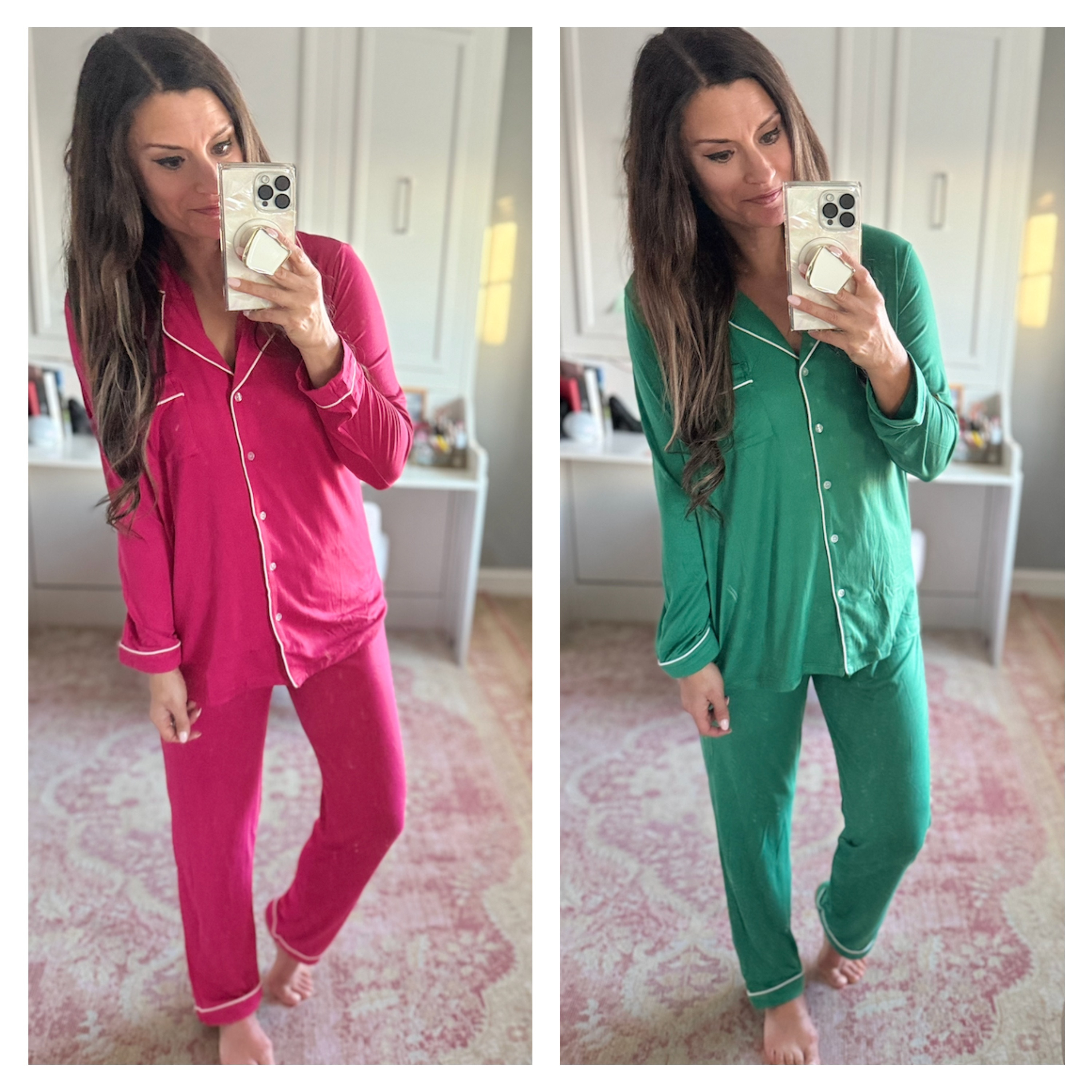 Soft pajamas from Amazon 

 