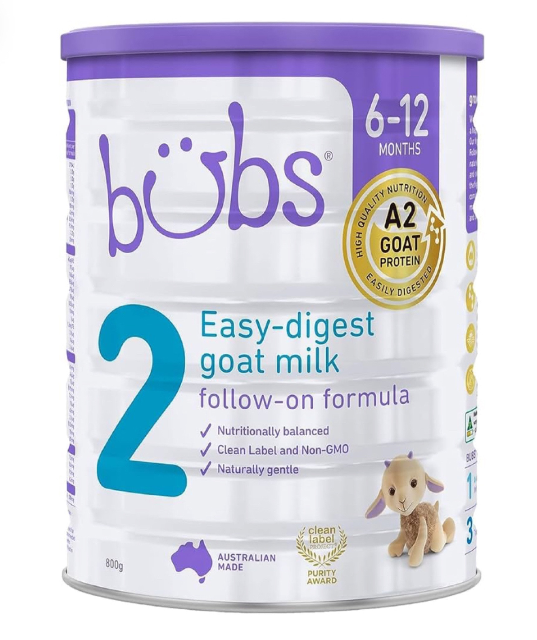 Aussie Bubs Goat Milk Follow On Formula Stage 2, 800g Non-GMO

#LTKbaby #LTKkids #LTKbump
