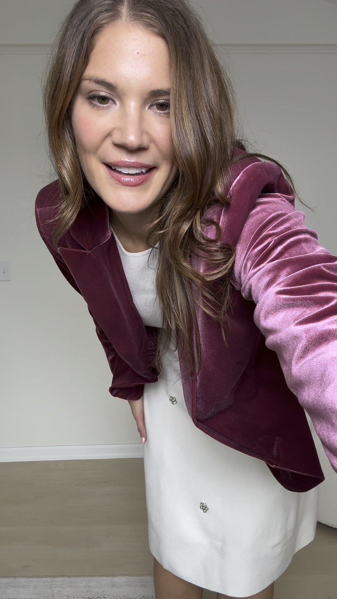 Obsessed with this Walmart dress! It’s perfect for the holidays! Paired it with this blazer and I love this look! 😍 

Walmart finds, Fashion finds, Holiday looks, Holiday party, Velvet blazer, Fall fashion, Stang and co 

#LTKTall #LTKHoliday #LTKSeasonal