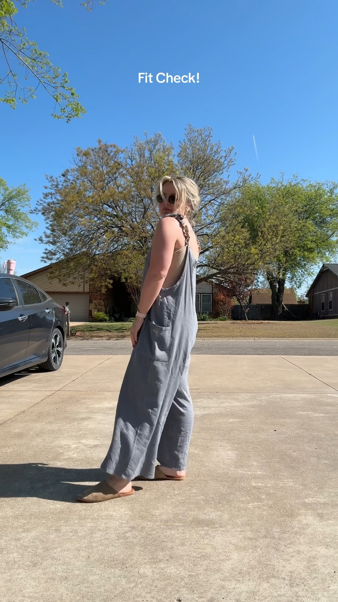 I thrifted these so I couldn’t link the exact overalls but these are similar!🫶🏼 

#LTKMidsize #LTKStyleTip #LTKBump