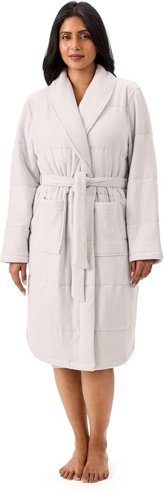 Martha Stewart Mid-Length Puffer Robe for Women | Amazon (US)
