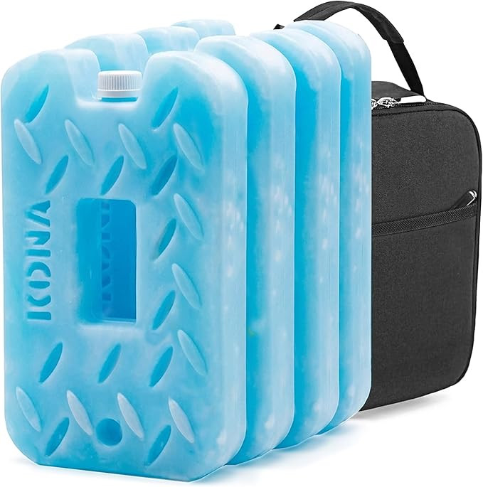 Kona Blue/Ice Ice Packs for Lunch Box - 2 lb Freezer Packs Compatible With Yeti Cooler Bags | Dry... | Amazon (US)