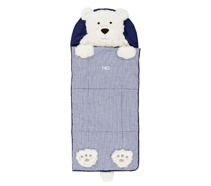 Shaggy Head Bear Sleeping Bag | Pottery Barn Kids