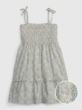 Toddler Smocked Tiered Dress | Gap (CA)
