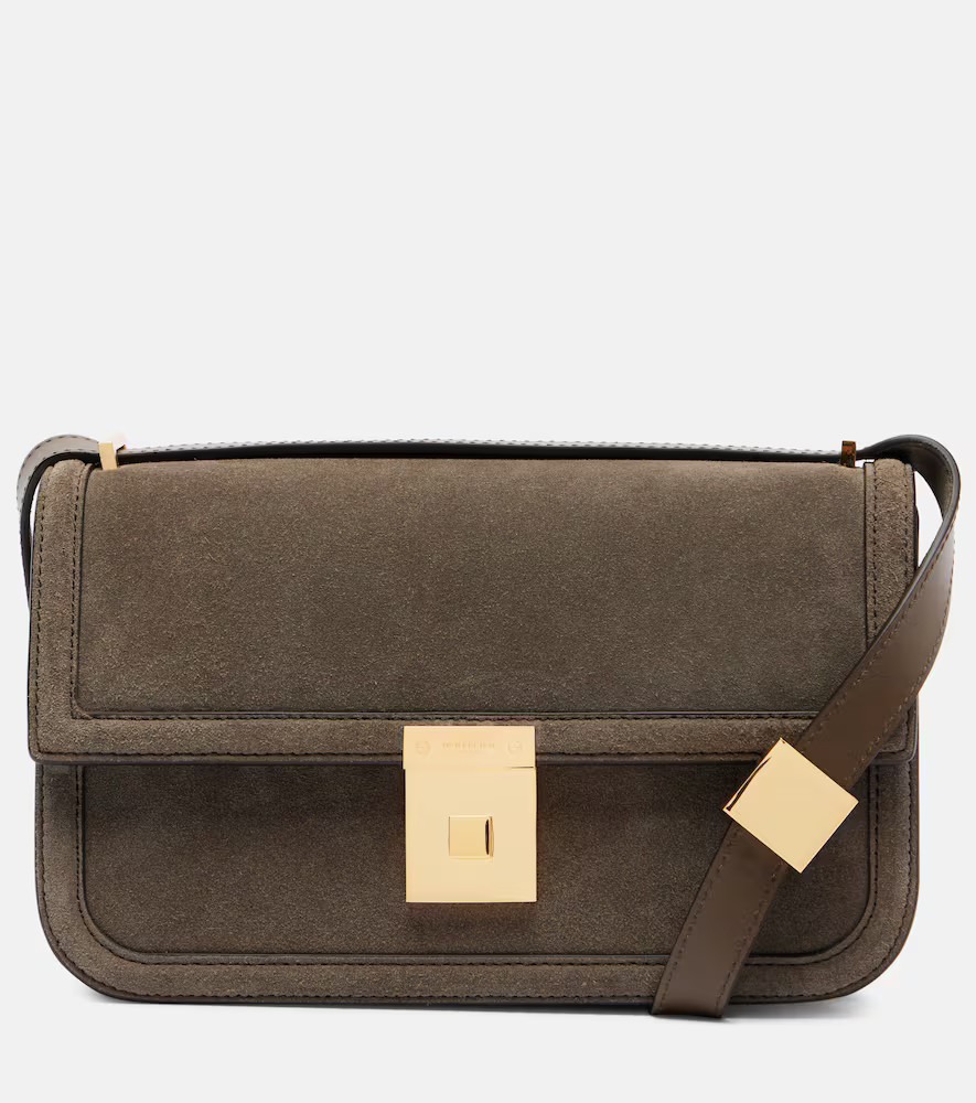 DeMellier Paris suede crossbody bag | Mytheresa (US/CA)