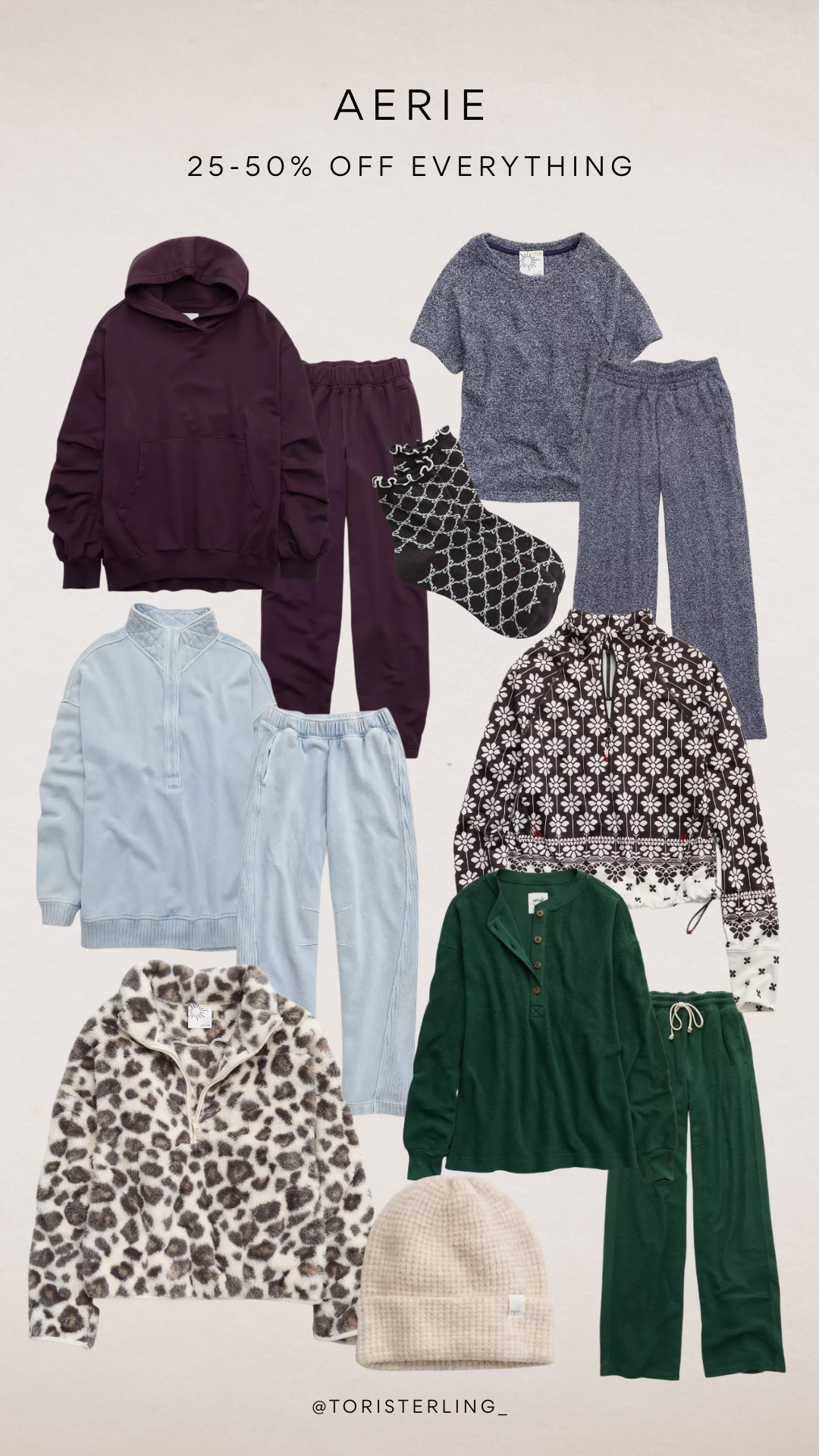 My favorite sweat set is on sale right now at Aerie!!  

 #LTKSeasonal #LTKActive #LTKSaleAlert