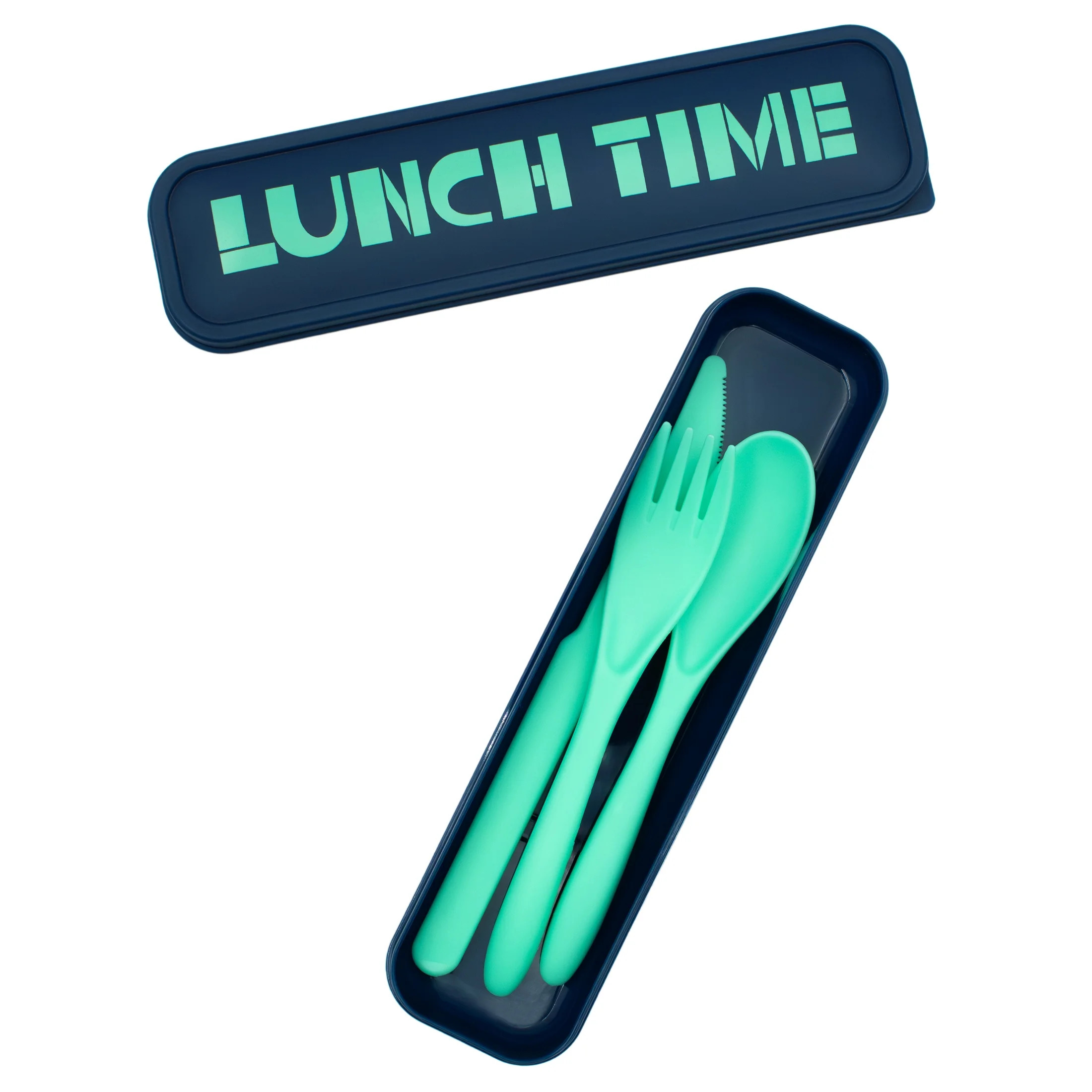 Back to School - Reusable Utensil Set - Blue by Brightstar Products | Walmart (US)