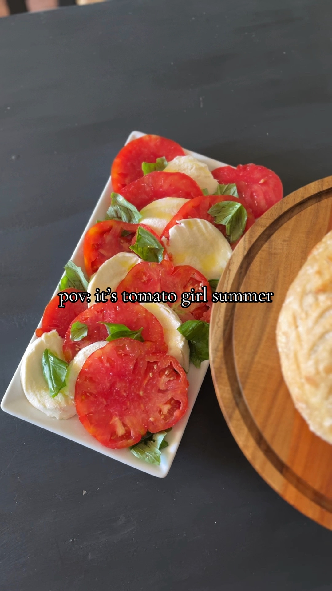 such an easy hosting appetizer!!

slice up heirloom tomatoes and mozarella and add basil leaves. cover in flaky sea salt and drizzle with EVOO



#LTKHome #LTKSeasonal #LTKParties