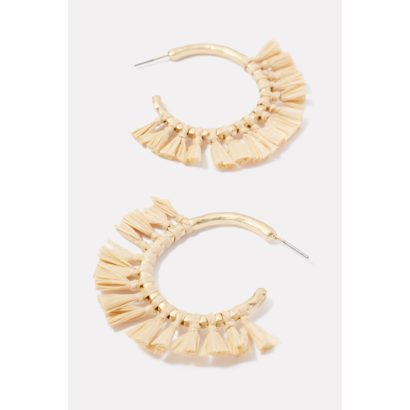 EVEREVE Dani Raffia Earring | EVEREVE | Evereve