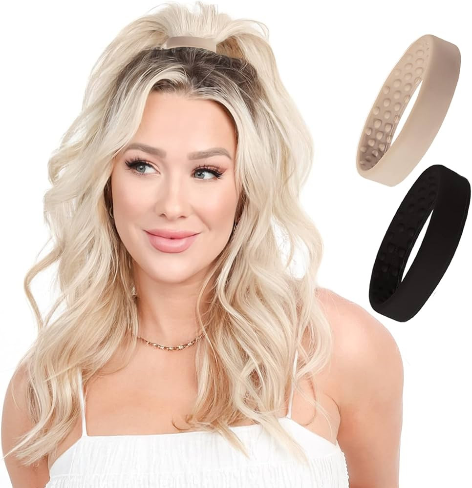 PONY-O Revolutionary Hair Tie Alternative Ponytail Holders - SMALL Size for Very Fine Hair or Sec... | Amazon (US)