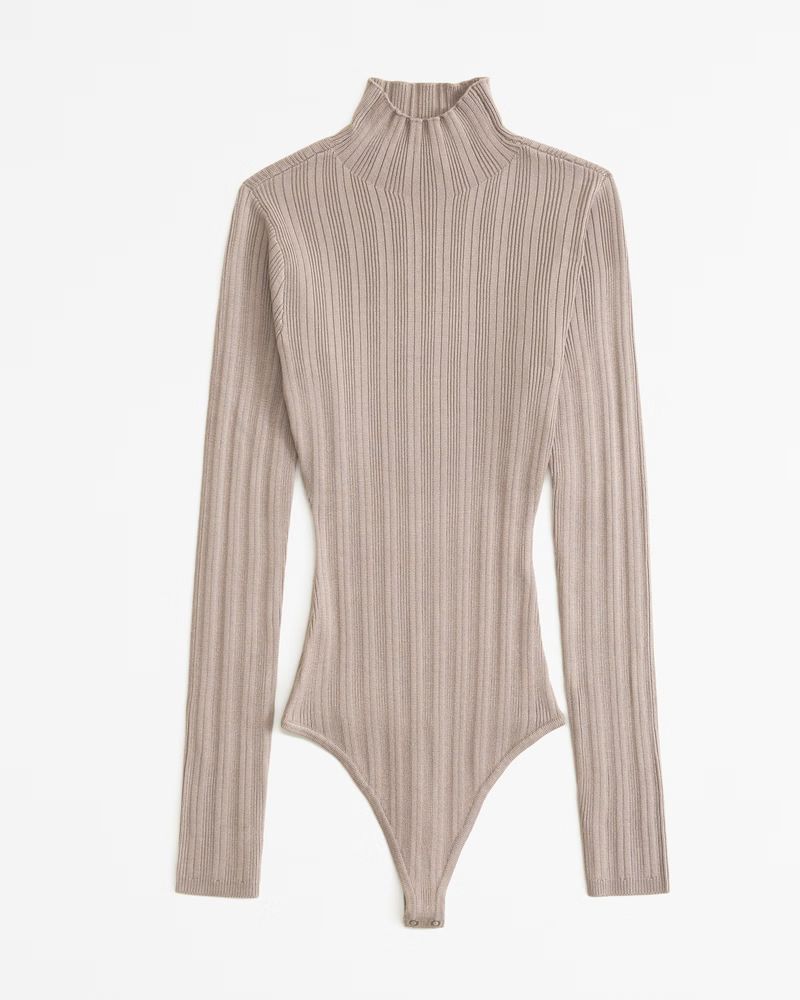 Women's Turtleneck Sweater Bodysuit | Women's New Arrivals | Abercrombie.com | Abercrombie & Fitch (US)