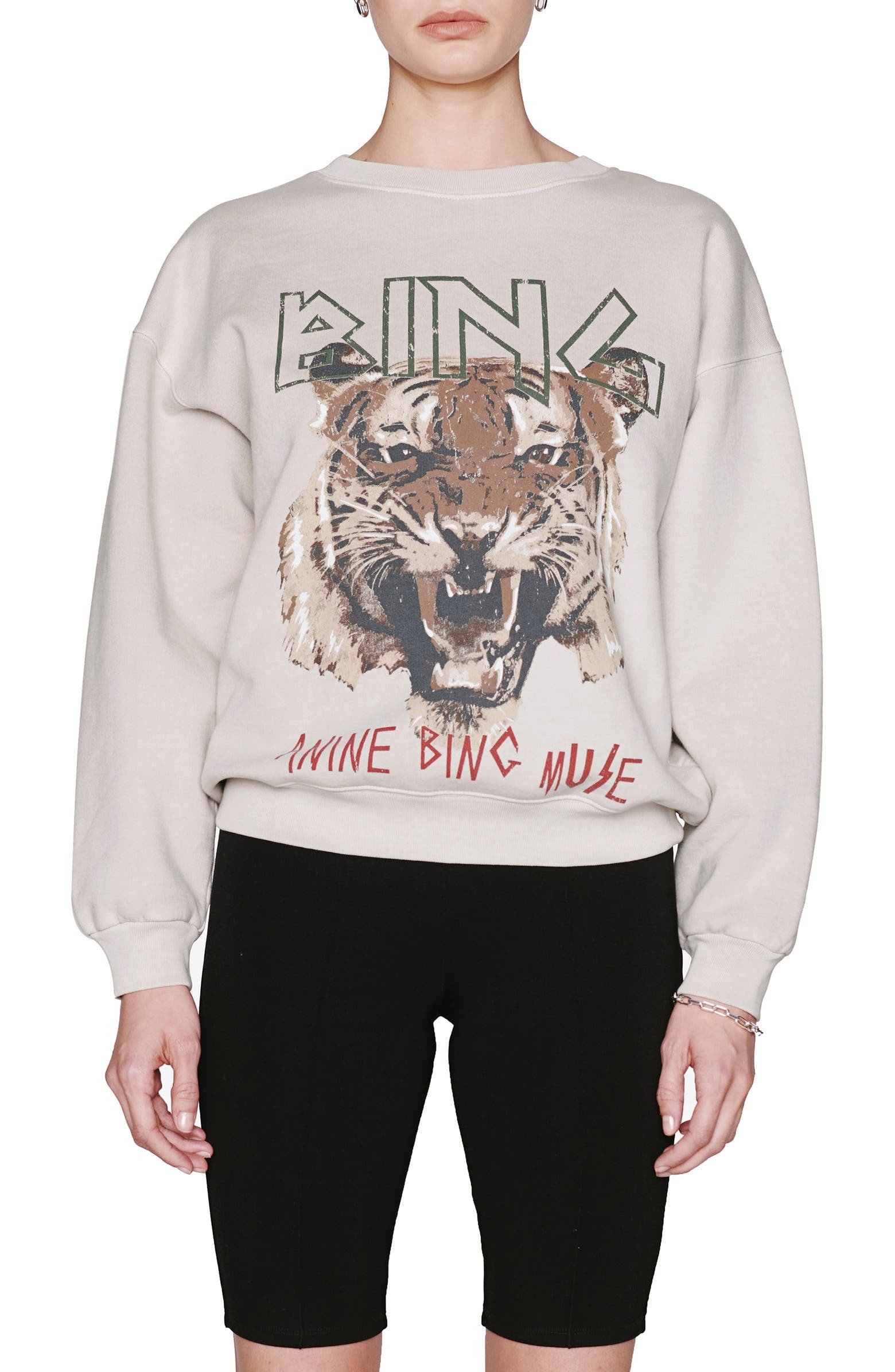 Tiger Organic Cotton Graphic Sweatshirt | Nordstrom