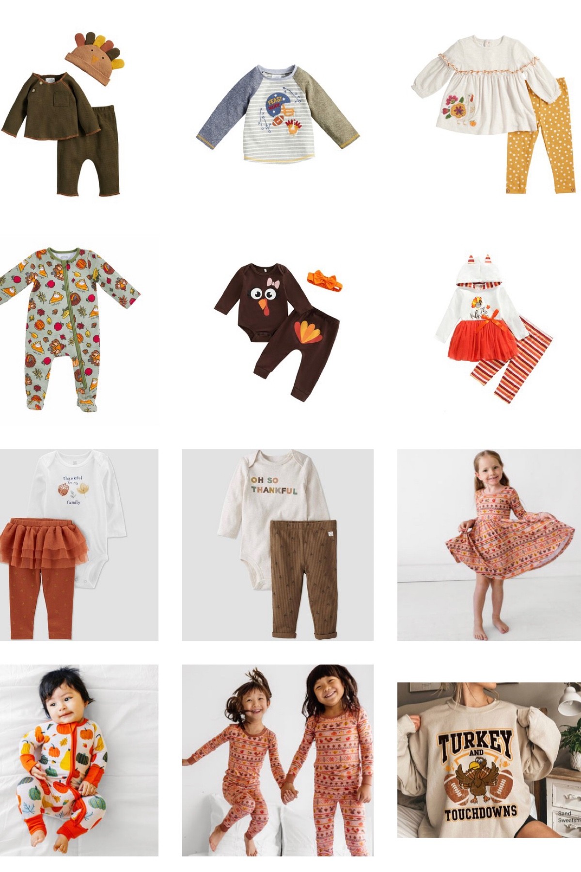 Outfits, shirts, sweatshirts, pajamas 

#LTKSeasonal #LTKkids #LTKGiftGuide