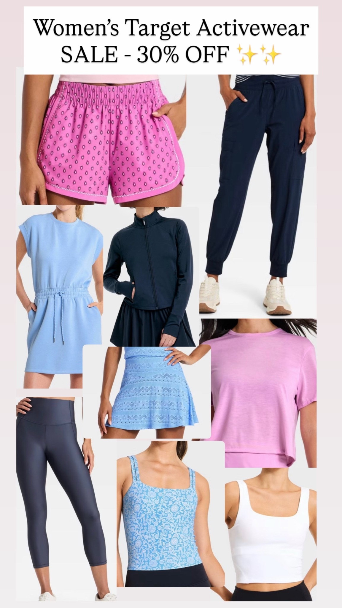 Women’s target activewear sale going on right now! 30% off activewear

#LTKSaleAlert #LTKActive