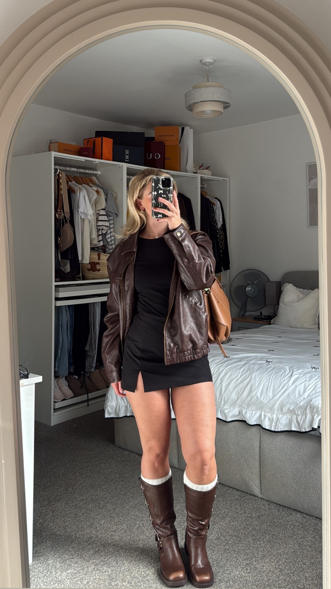 The biker boots🤎 

#LTKuk #LTKautumn #LTKFashionMonth
