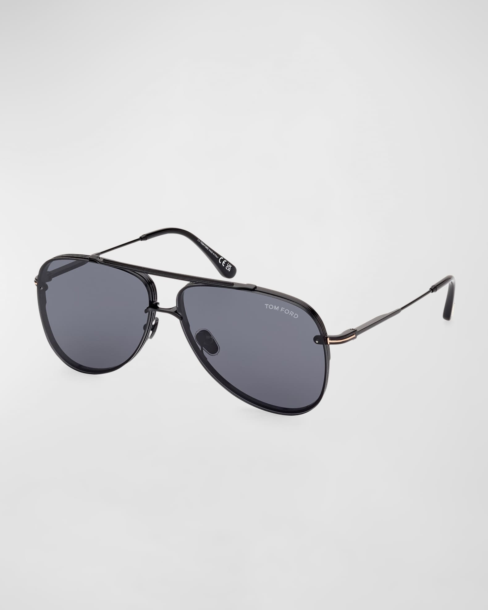 Men's Leon Metal Aviator Sunglasses | Neiman Marcus