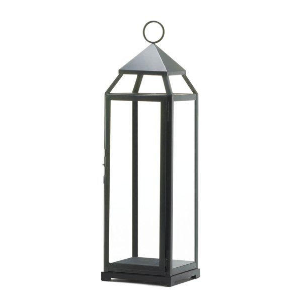 Tall Black Contemporary Lantern - Walmart.com | Walmart (US)