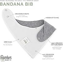 Parker Baby Bandana Drool Bibs 8 Pack Baby Bibs for Boys, Girls, Unisex - "Arctic Set" | Amazon (US)