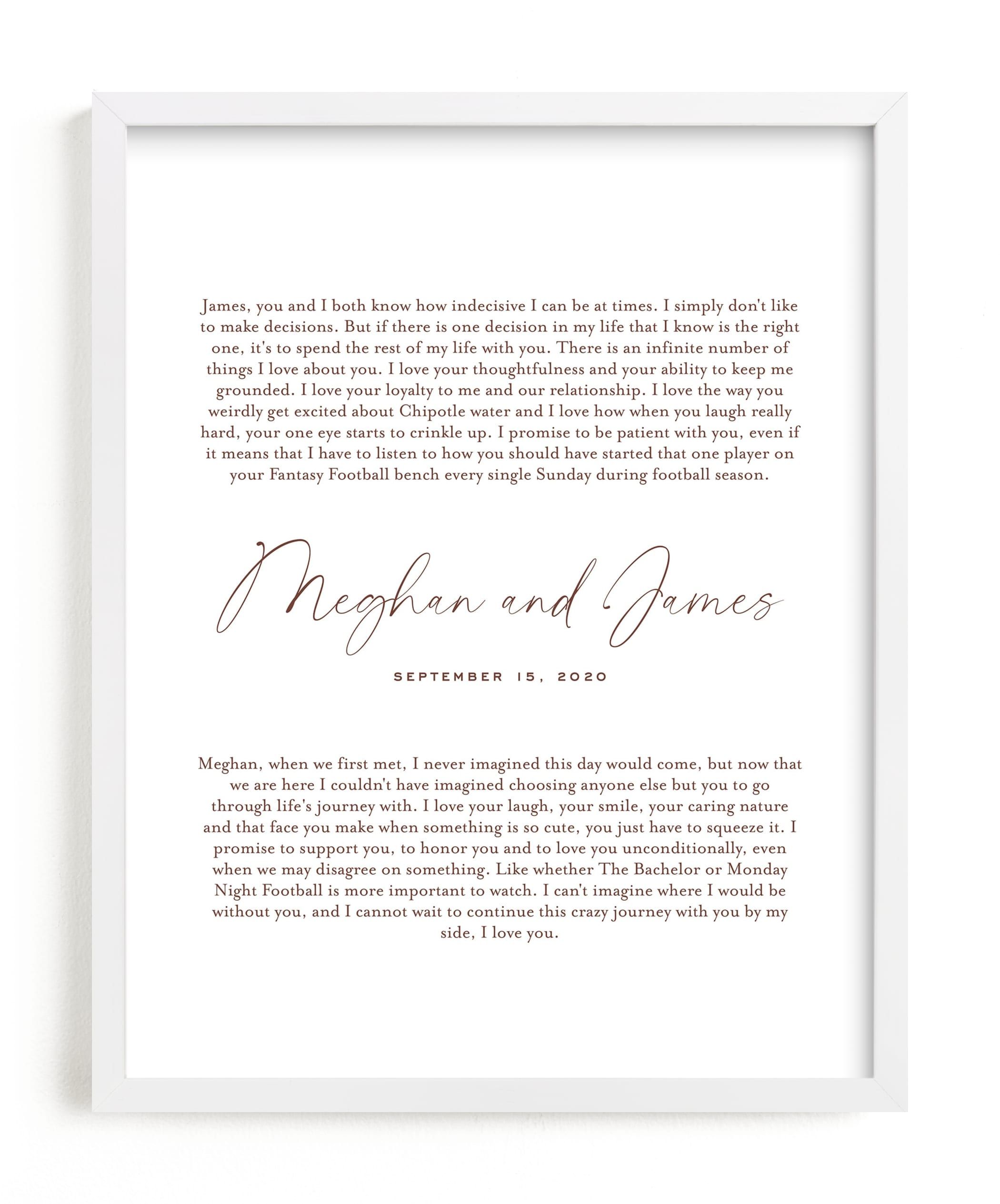 "Our Vows Art Print" - Drawn Digital Art by Minted. | Minted