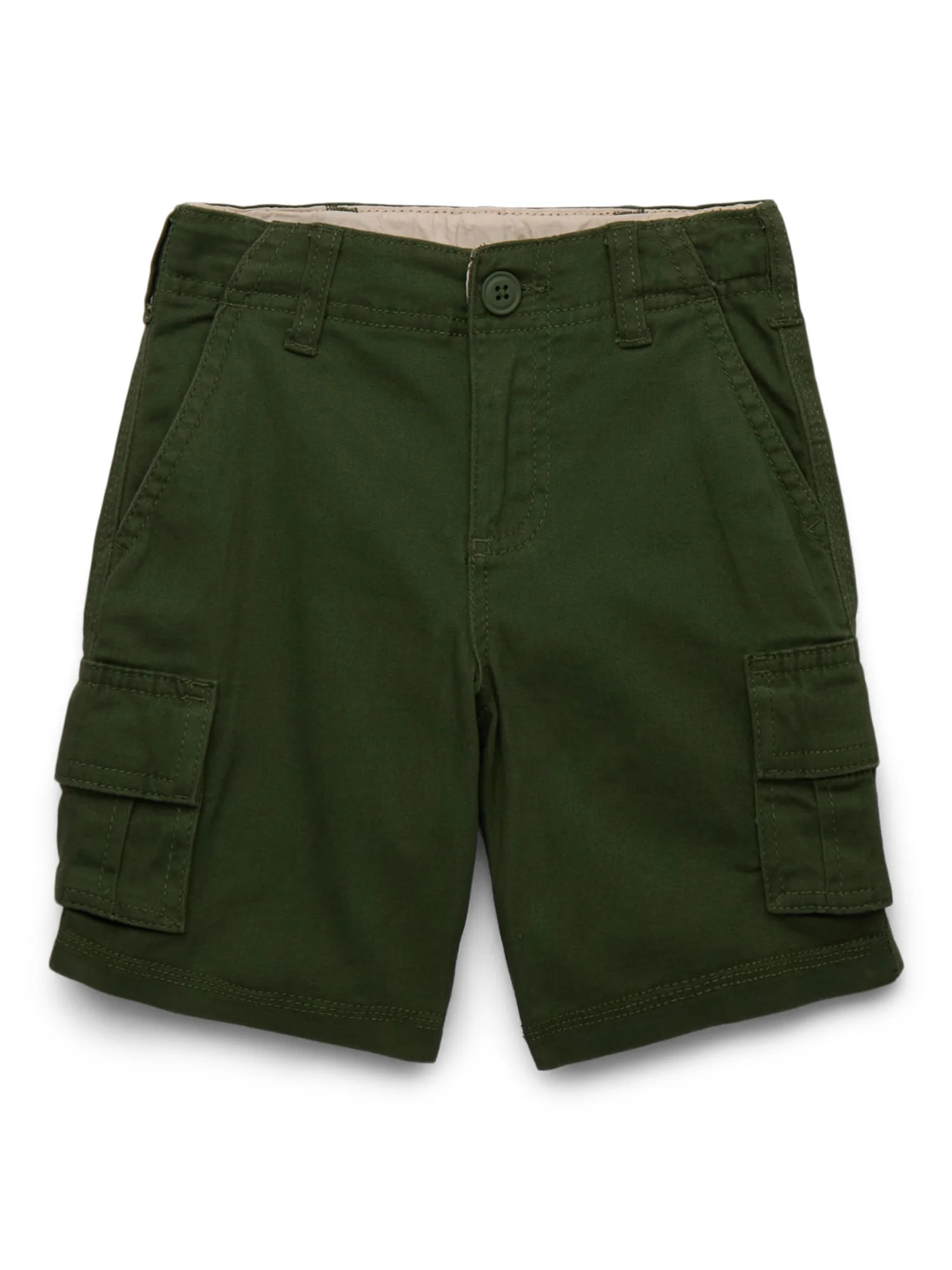 Wonder Nation Boys Twill Cargo Shorts, Size 4-18 & Husky | Walmart (US)