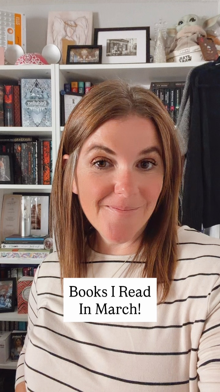 March reading recap 📚✨

8 books later and the range is… questionable:
dark romance, wicked Disney villains, and a little St. Patrick’s Day chaos thrown in for fun.

Honestly, no theme—just vibes. What should I read in April?


#LTKHome #LTKTravel #LTKselfcare
