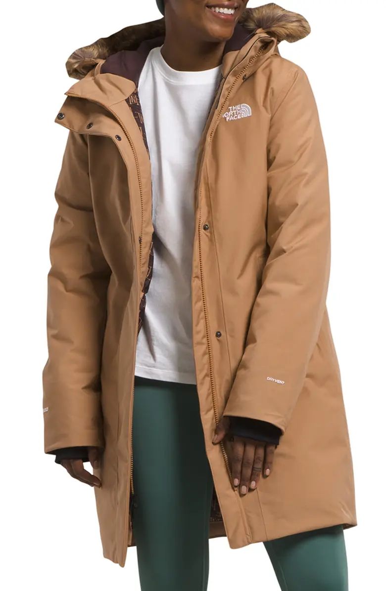 Arctic Waterproof 600-Fill-Power Down Parka with Faux Fur Trim | Nordstrom