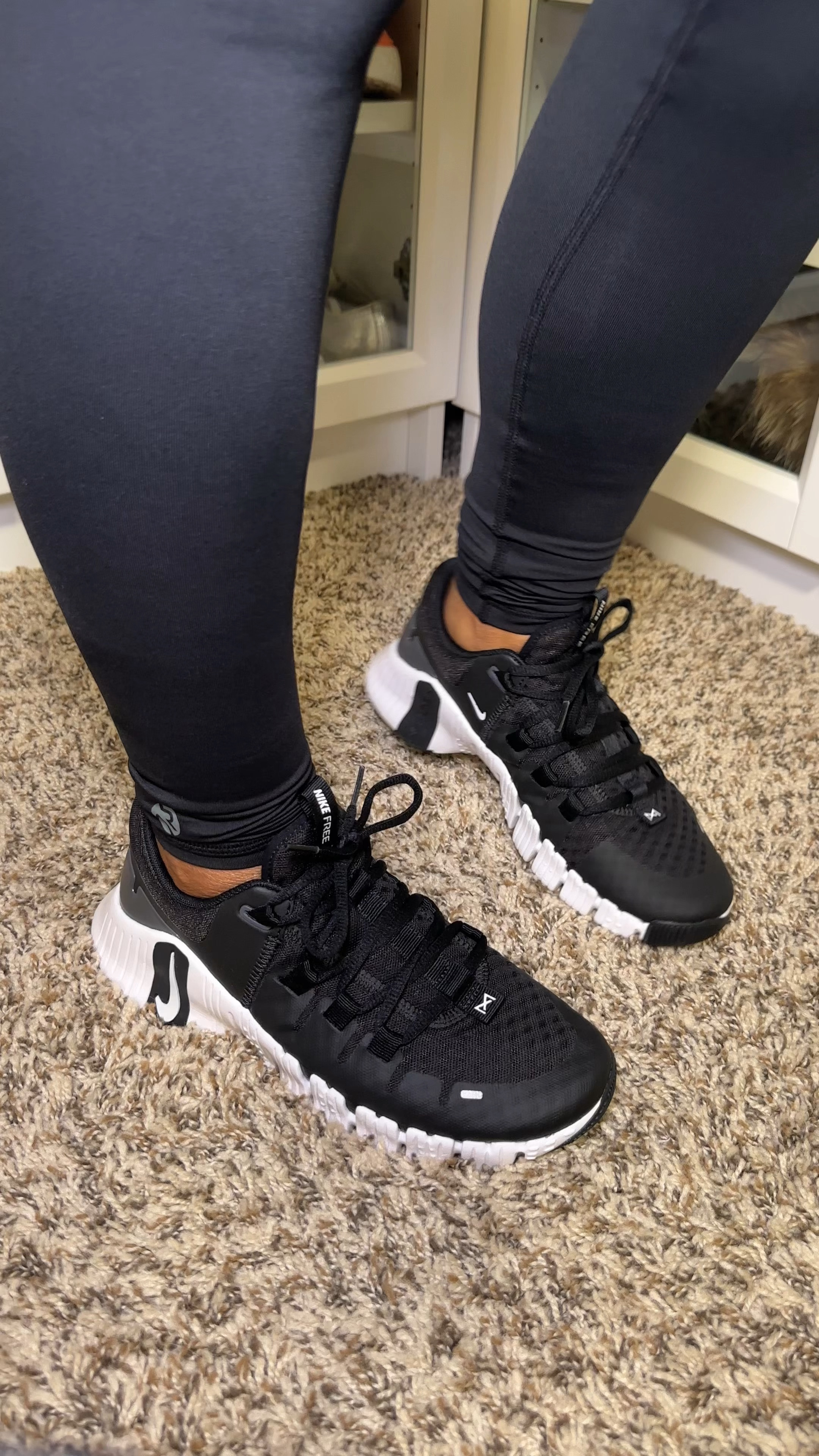 These Nike Metcon 5’s are perfect for workouts. They run true to size. I got a women’s size 7. They are comfortable, lightweight and easy to slip on & off. They fit like a glove and don’t loosen during my workouts. They are top rated workout sneakers. Men and women at my gym have them. #LTKVideo

#LTKShoeCrush 

#LTKActive