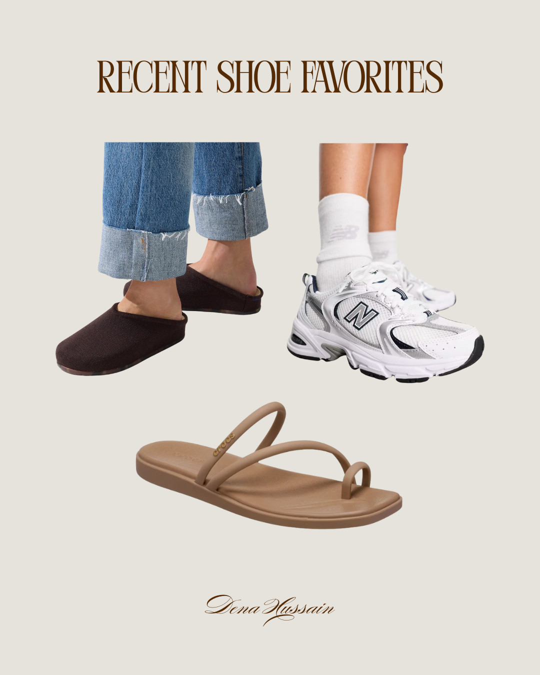 recent shoe favorites! I have been wearing these shoes on repeat for the past few months. they're all super comfy and versatile 🫶🏼 

 