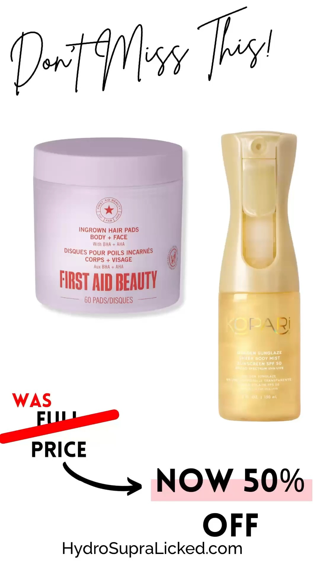 vacation outfits beach looks better with glowing skin! Both are on sale ar ulta and ready to be picked up!

#LTKTravel #LTKSeasonal #LTKFestival