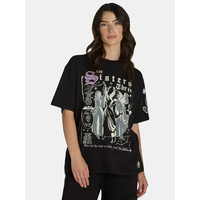 Hocus Pocus Women’s Graphic Print Tee, Sizes XXS-XXL - Walmart.com | Walmart (US)