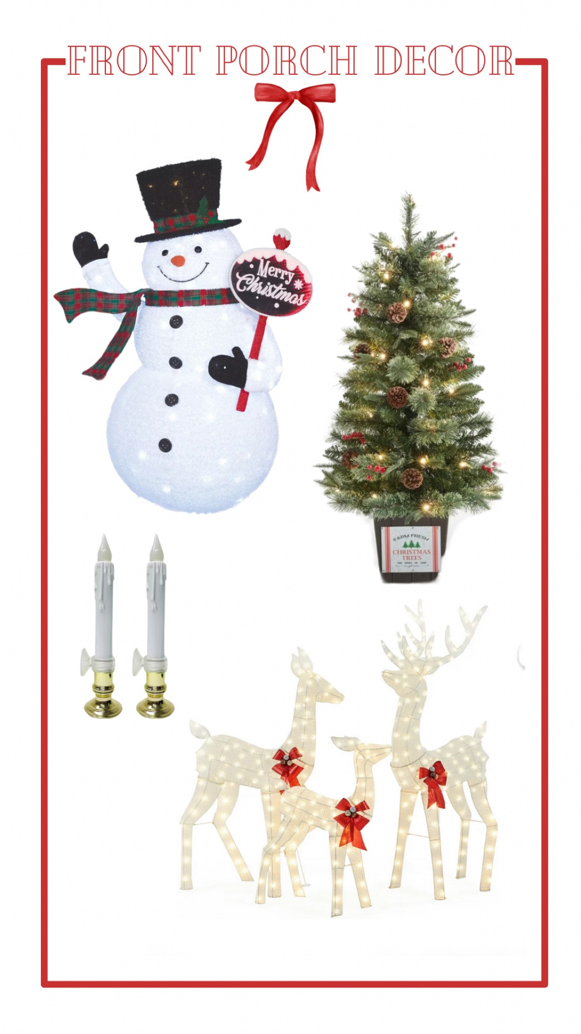 Christmas Porch Decor

#LTKHoliday #LTKSeasonal #LTKHome