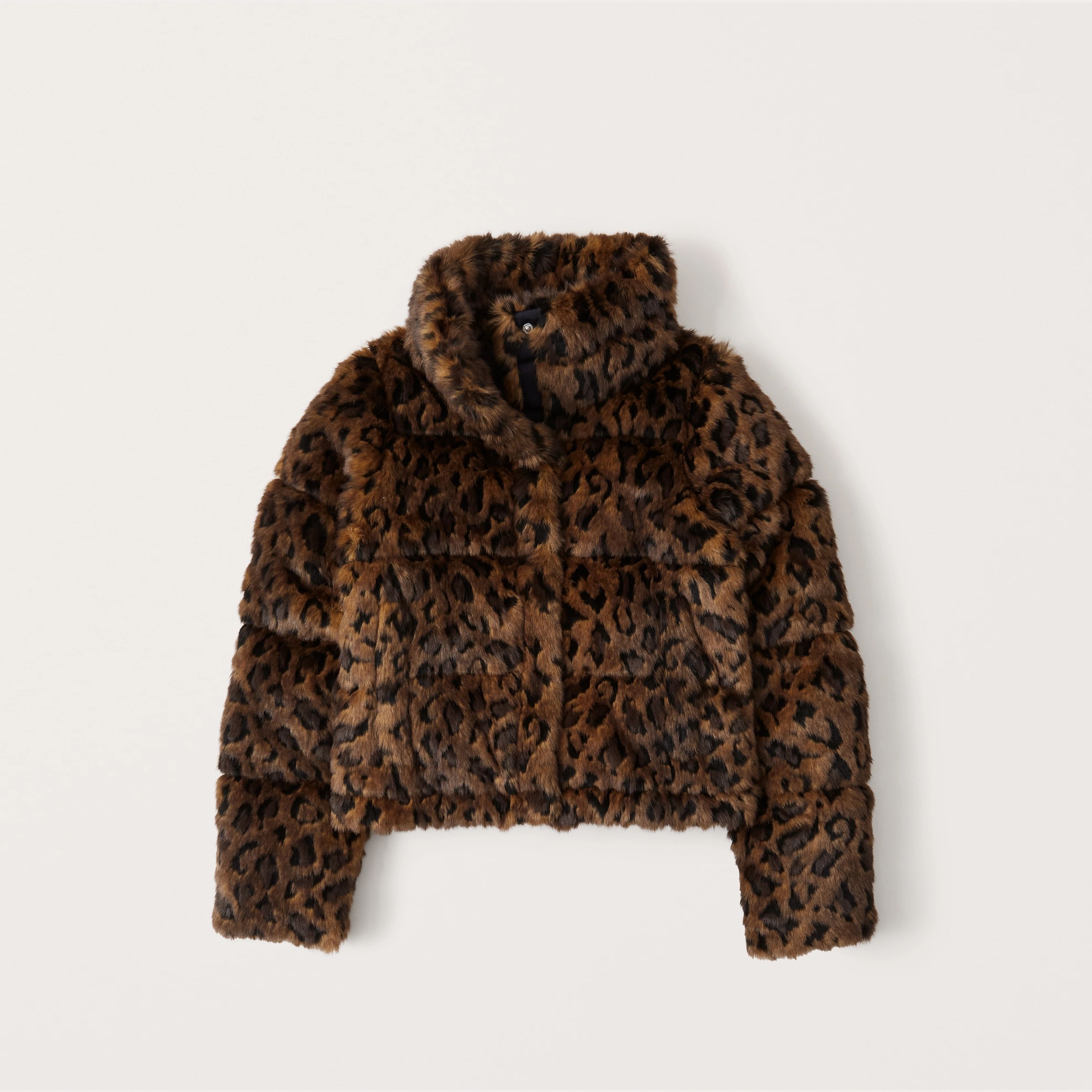 Faux Fur Mini Puffer | Abercrombie & Fitch (US)