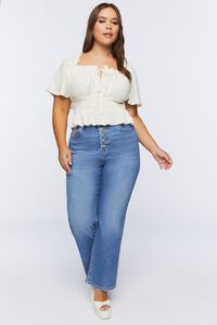 Plus Size High-Rise Straight-Leg Jeans | Forever 21 (US)