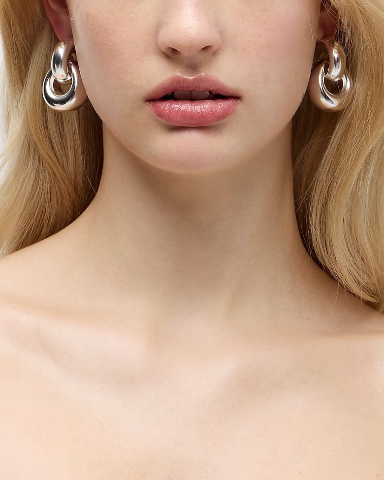 Rounded chainlink earrings | J.Crew US