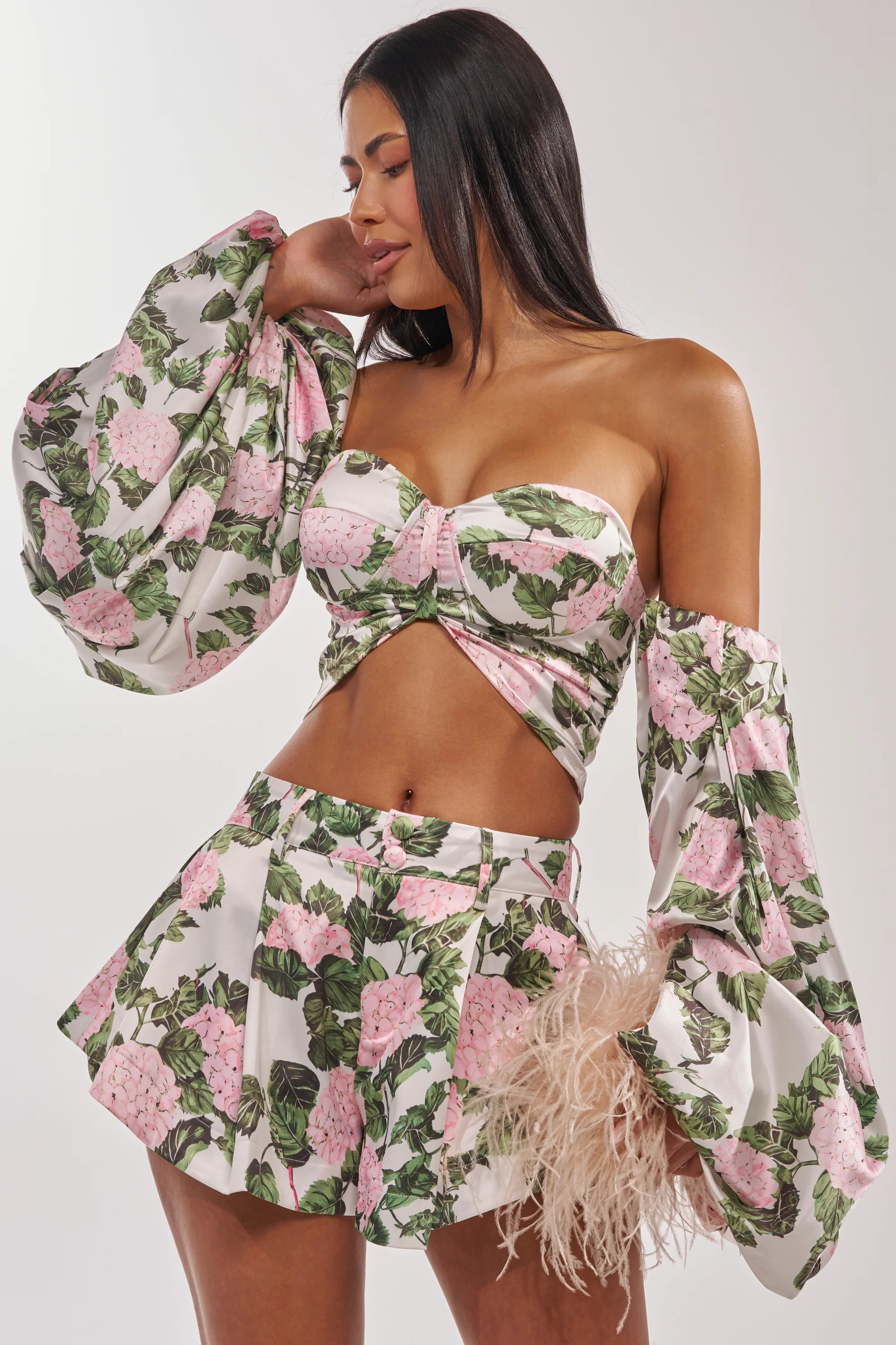 ONE OF A KIND FLORAL BLOUSE | AKIRA