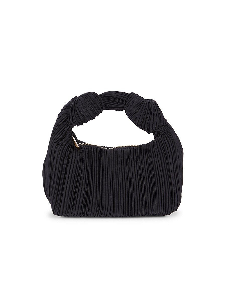Collection XIIX Women's Knotted Pleated Baguette - Black | Saks Fifth Avenue OFF 5TH